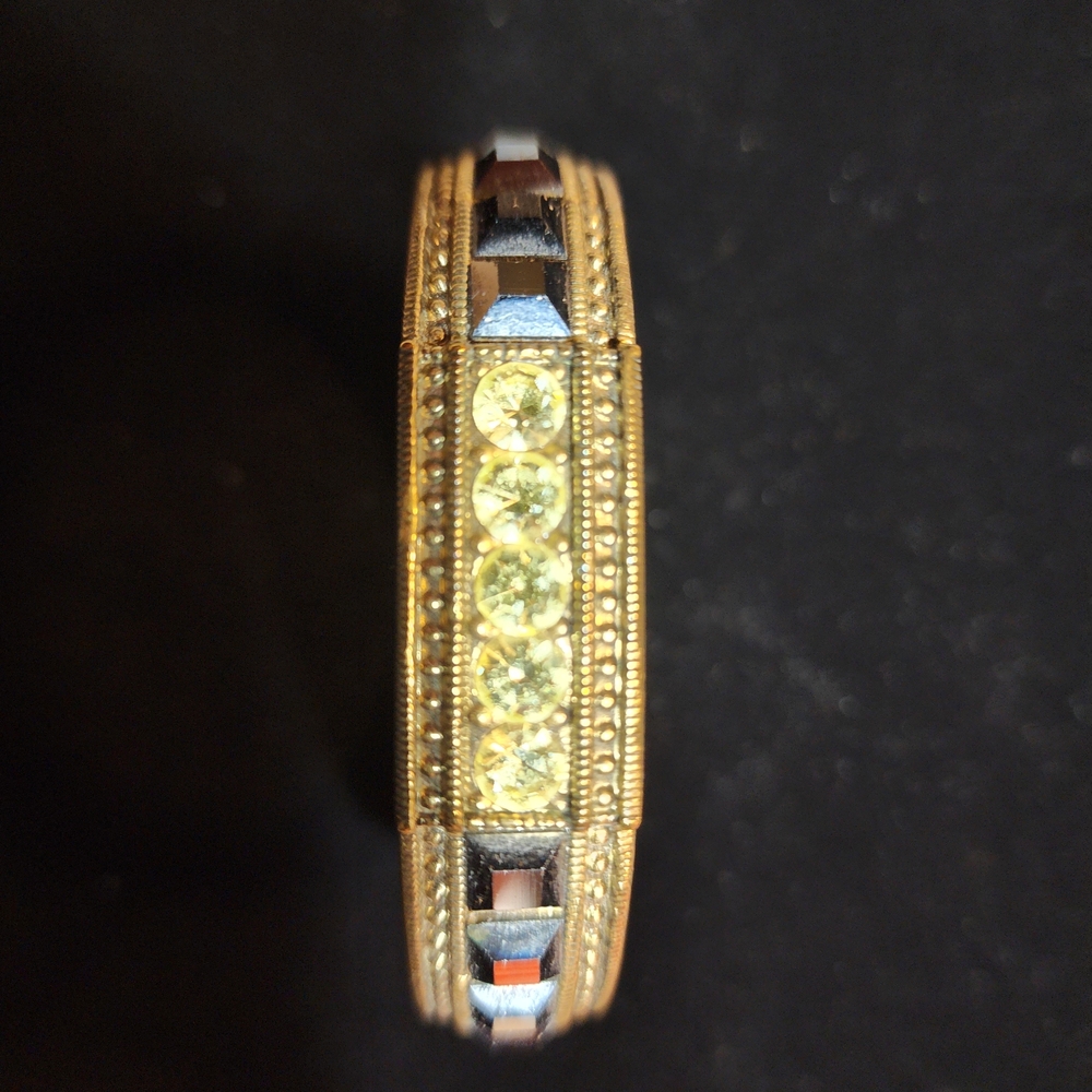 Chic Gold and Silver Women's Bracelet - Picture 2 of 5